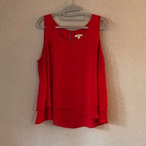 Reitmans Ruffle Tank Blouse